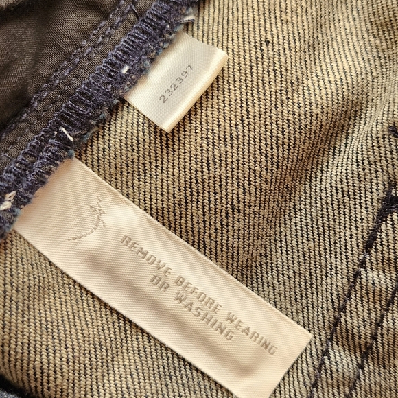 Ann Taylor Dark Wash Blue Denim Pencil Midi Skirt Women's Size 10 - Picture 4 of 7